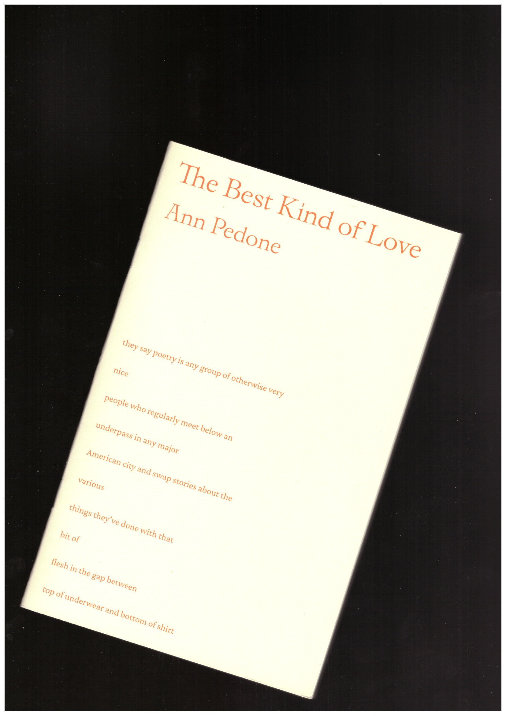 PEDONE, Ann - The Best Kind of Love